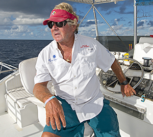Captain Skip Bradeen is marking his 50th year in the Florida Keys sportfishing charterboat  industry. Photos by Andy Newman/Florida Keys News Bureau