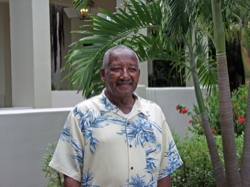 Harold "Dixie" Brown is the friendly bellman who now greets guests and effortlessly assists them with any needs or problems at the Key Largo Grande.